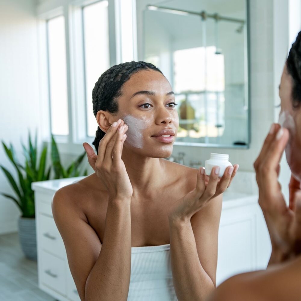 czysta skóra przed serum