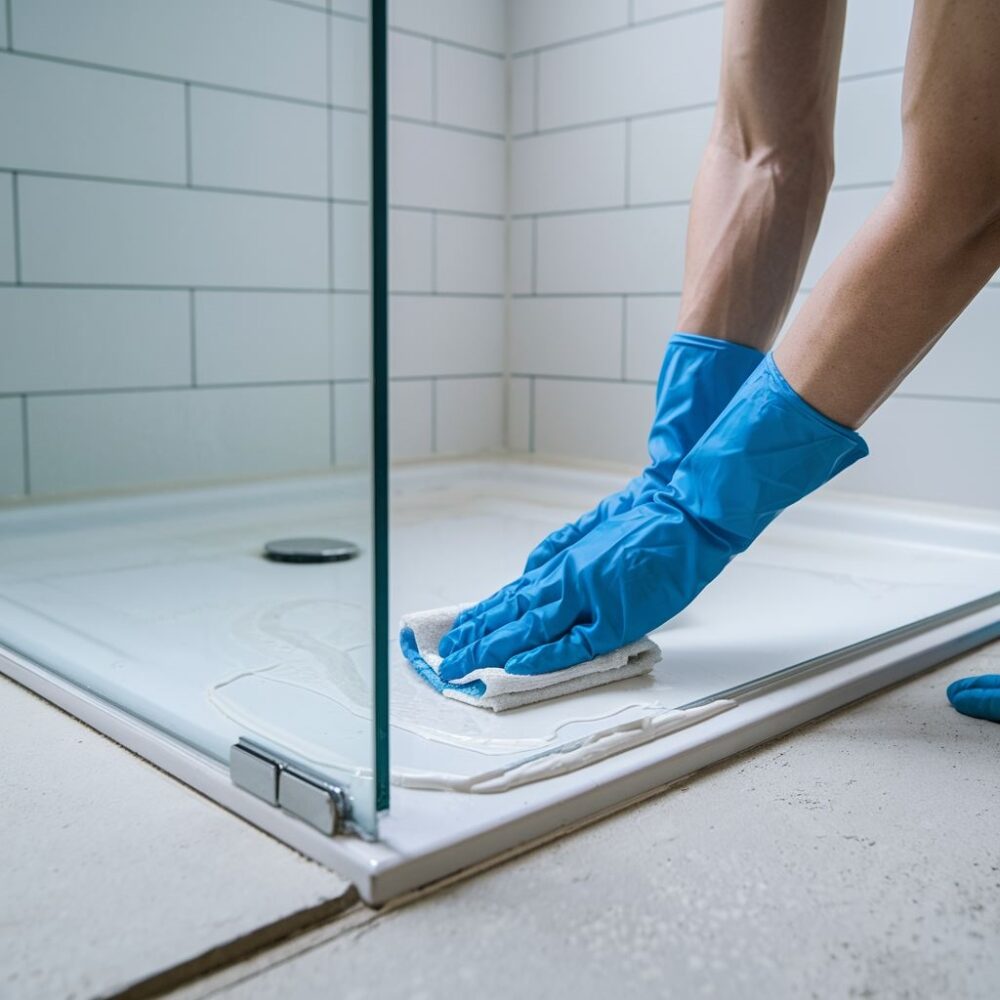 czyszczenie silikonu w kuchni