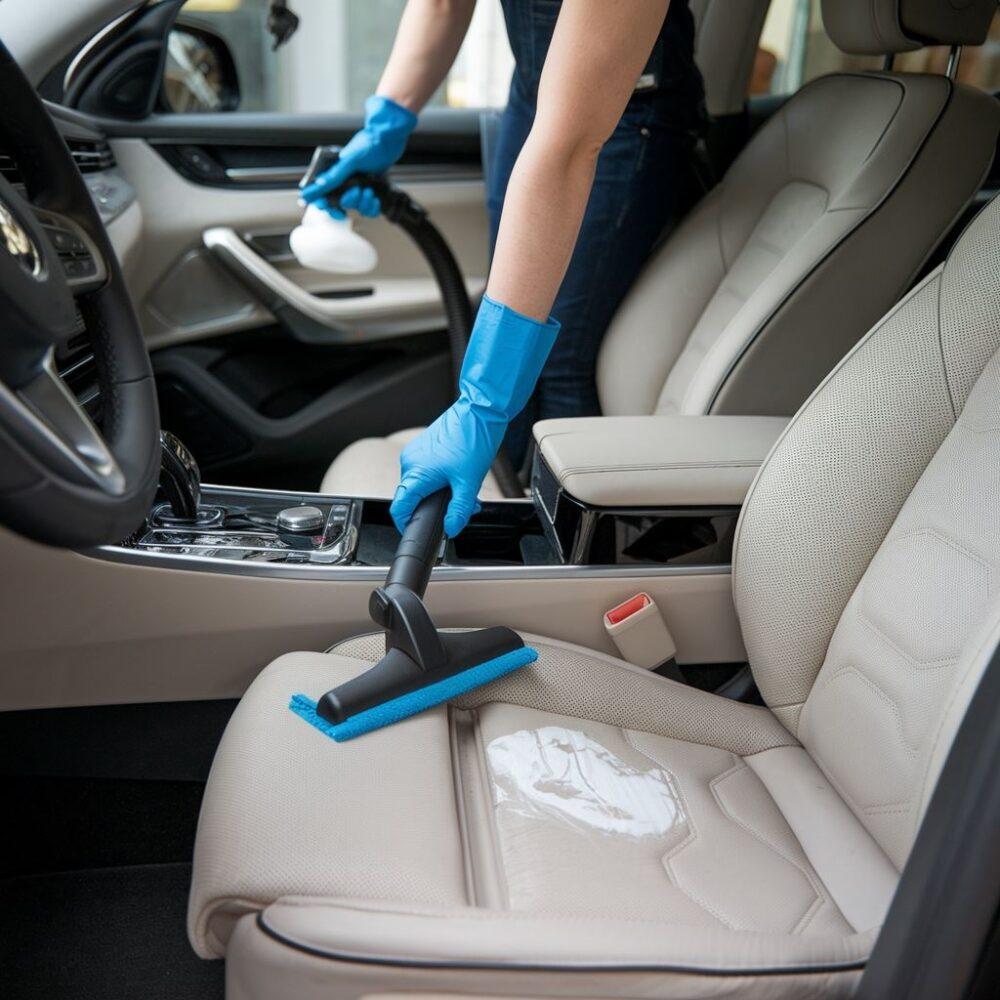 czyszczenie tapicerki samochodowej