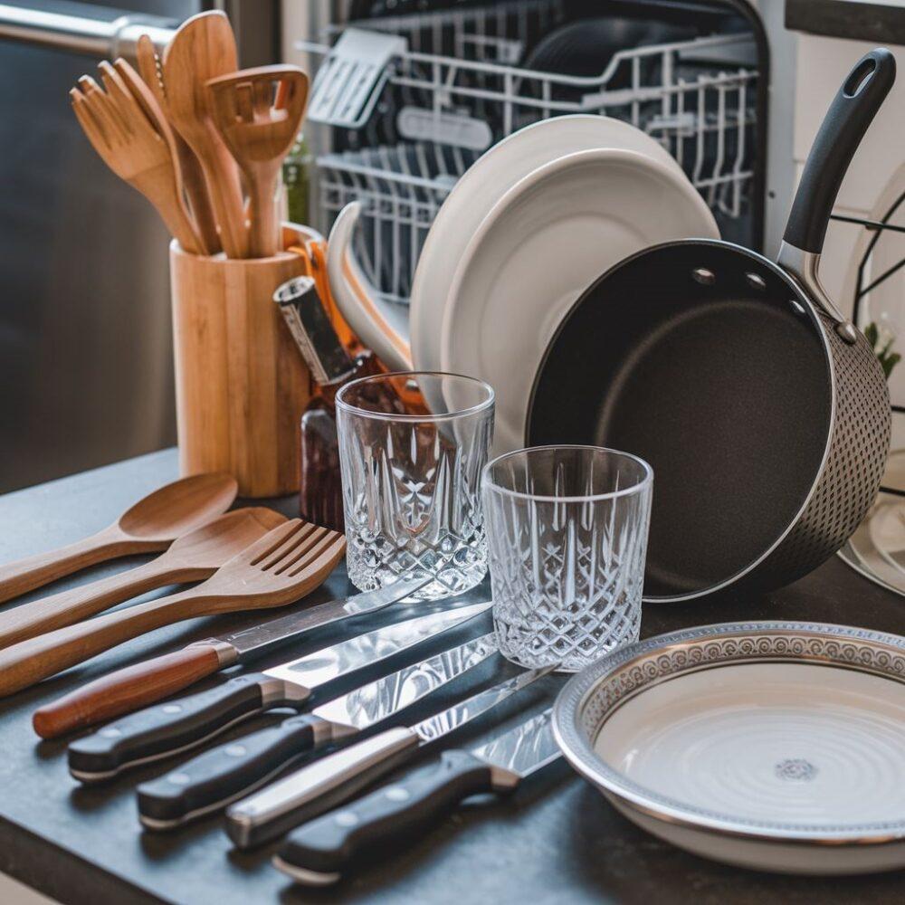 drewniane przybory kuchenne