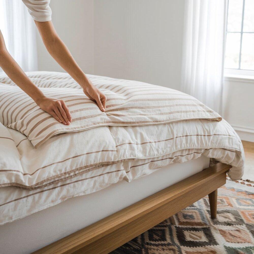 instrukcja zmiany pościeli