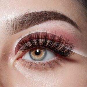 makijaż oczu closeup