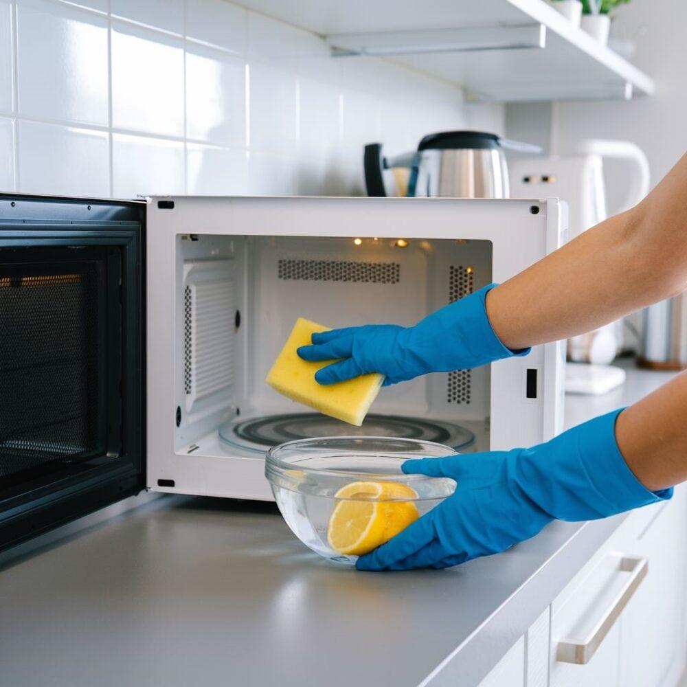 mikrofalówka i cytryna