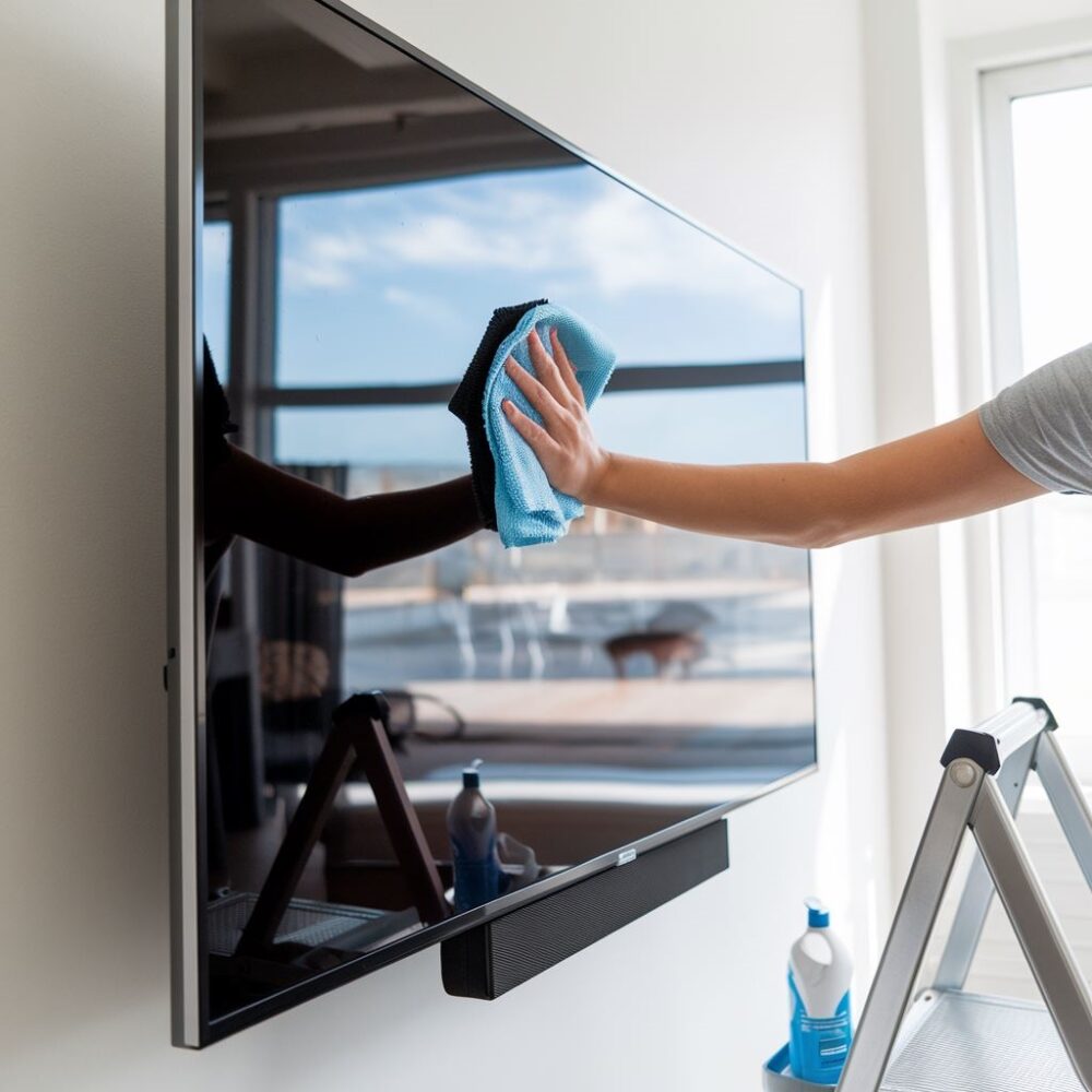 mikrofibra do ekranu TV