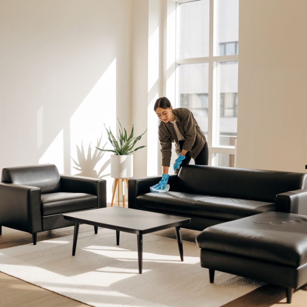 mikrofibra do mebli matowych