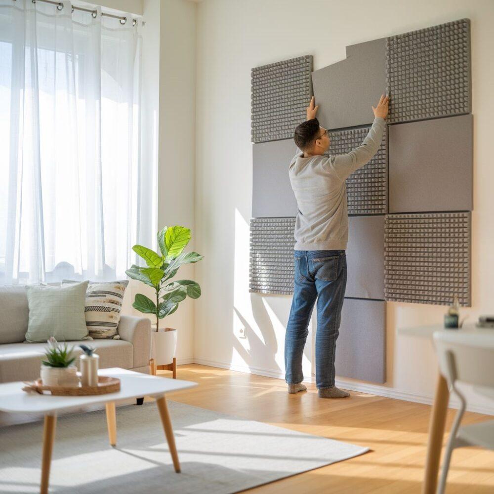 montaż paneli wygłuszających