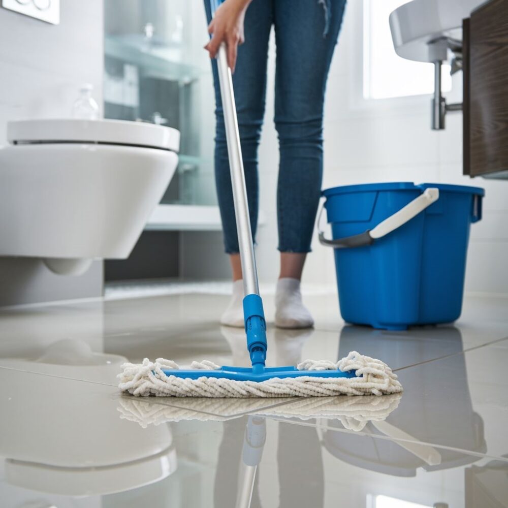 mycie gresu szkliwionego