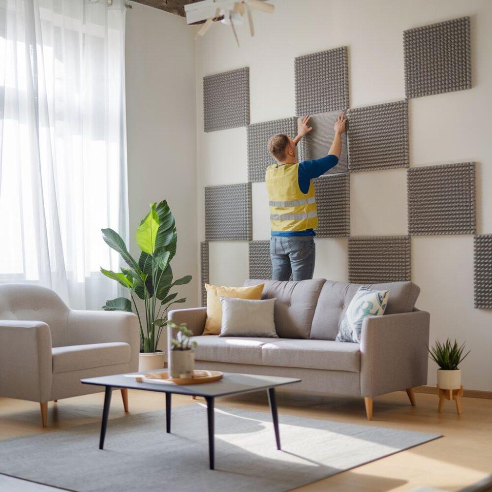 narzędzia do wygłuszania ścian