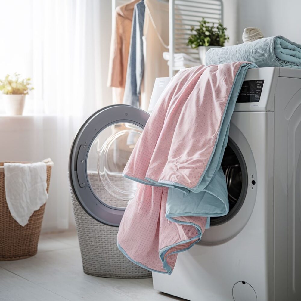 nowa pościel na łóżku