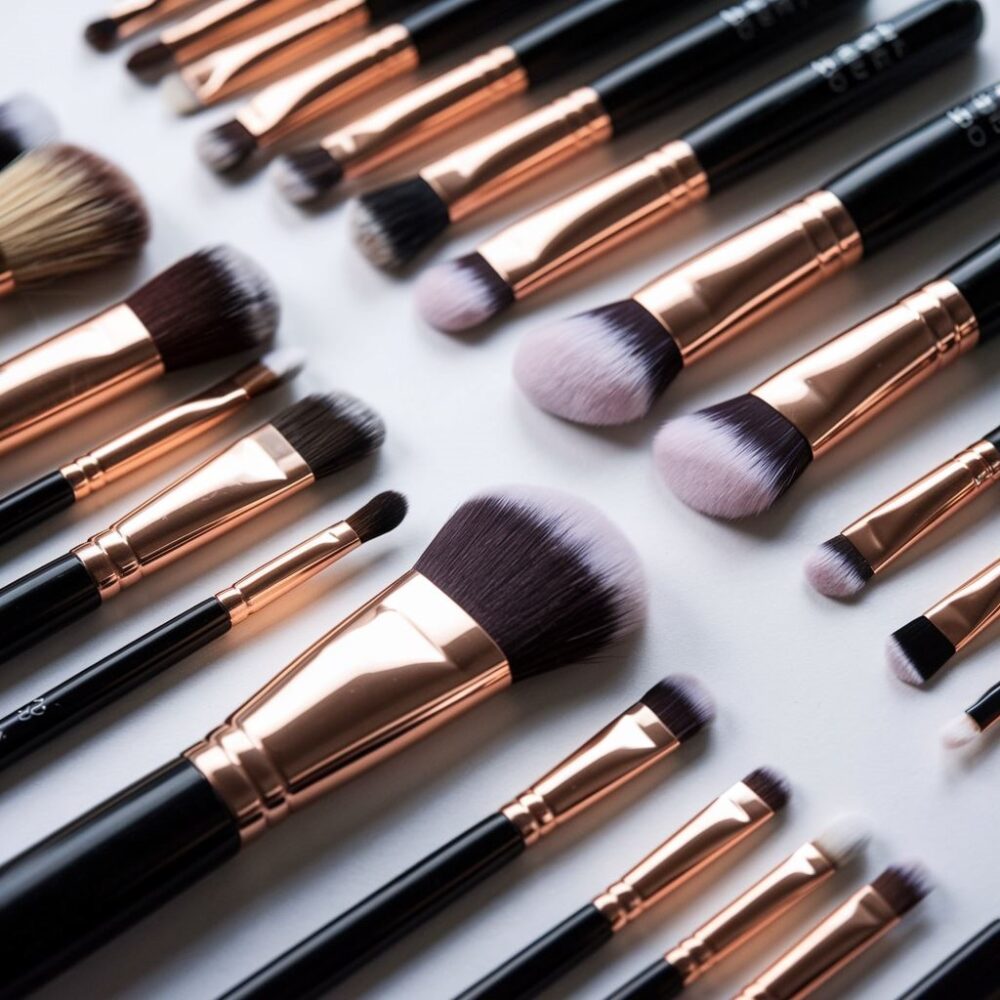 pędzle do konturowania twarzy