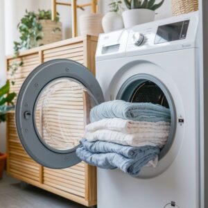 pielęgnacja lnu podczas prania