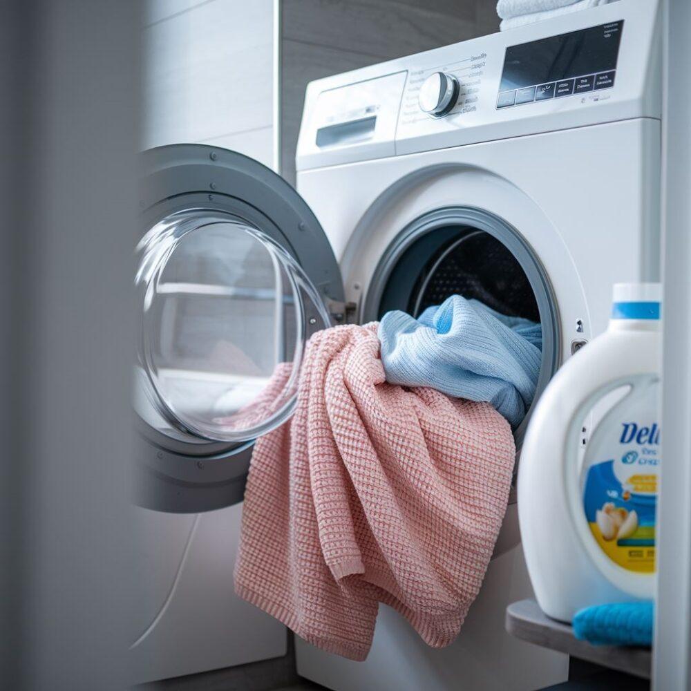 pranie majtek w pralce