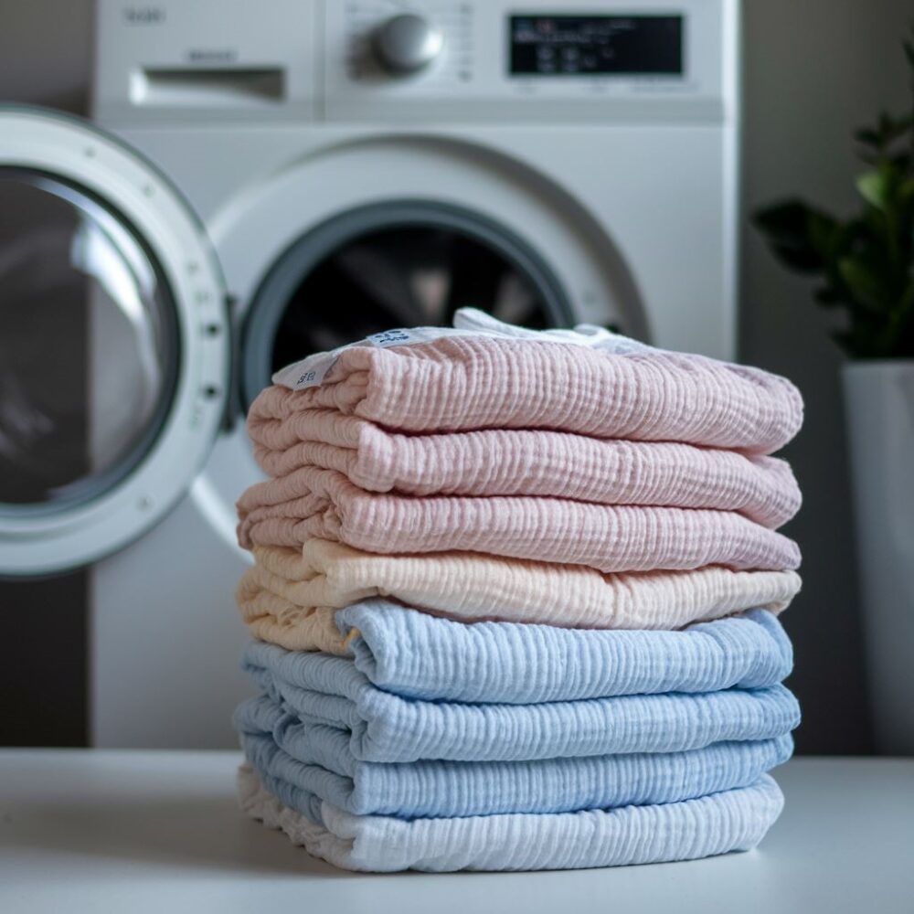 pranie pieluch w pralce