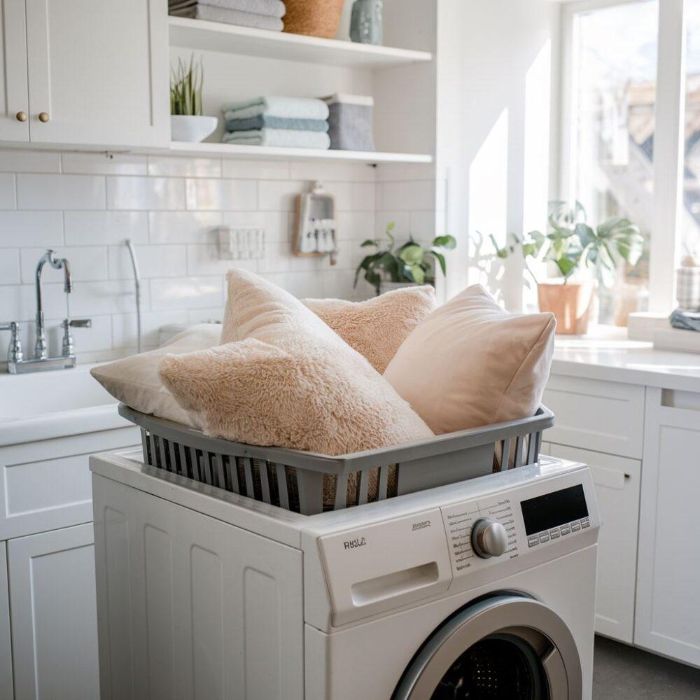 pranie poduszek z pierza