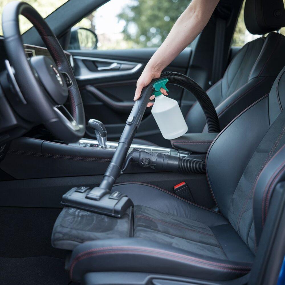 pranie tapicerki w samochodzie