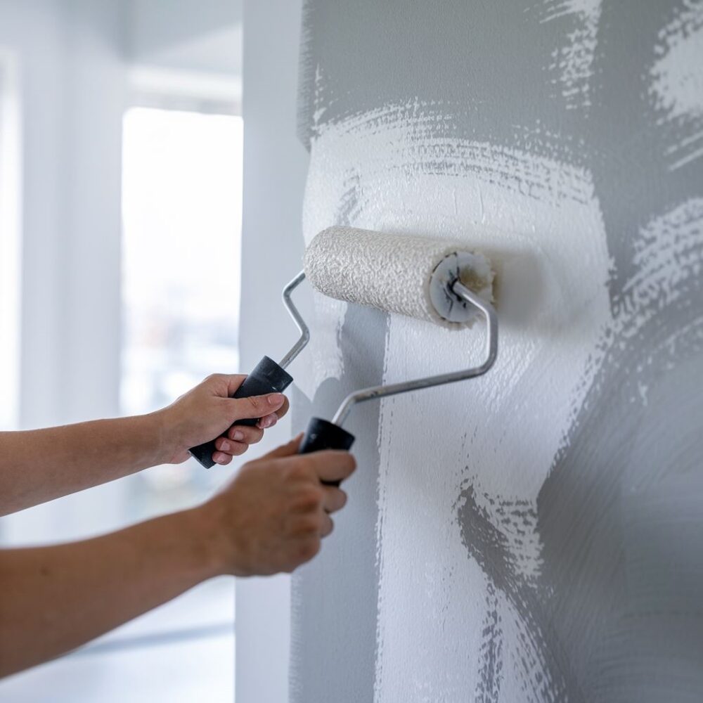 przygotowanie ściany do malowania