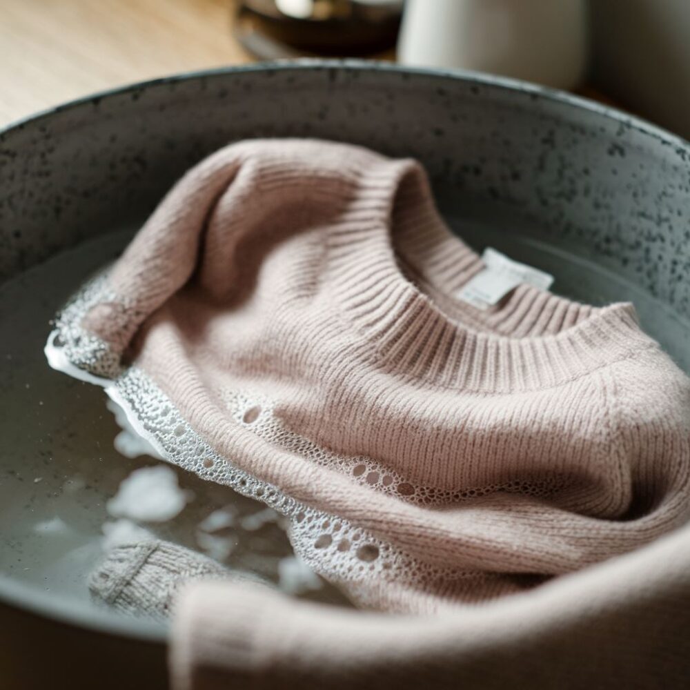 ręczne pranie kaszmiru