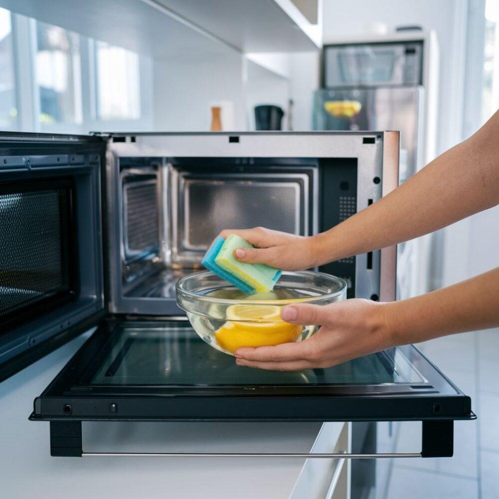 środek do czyszczenia mikrofali