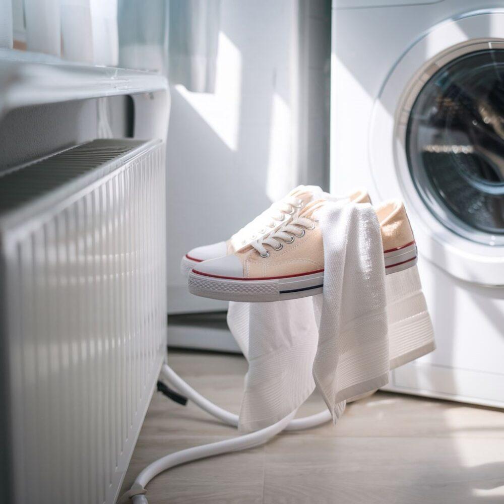 suszenie butów po praniu