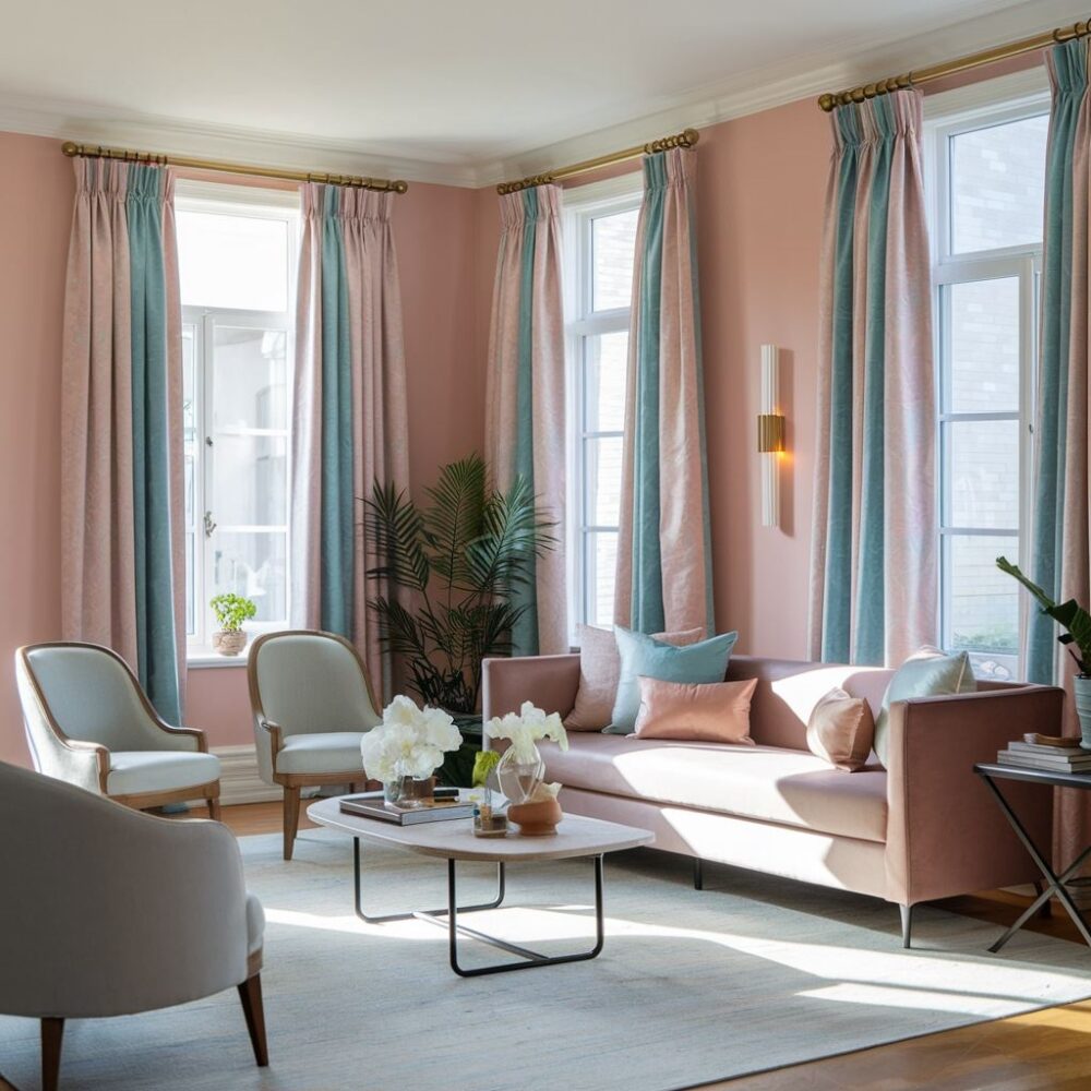 zasłony dopasowane do ścian