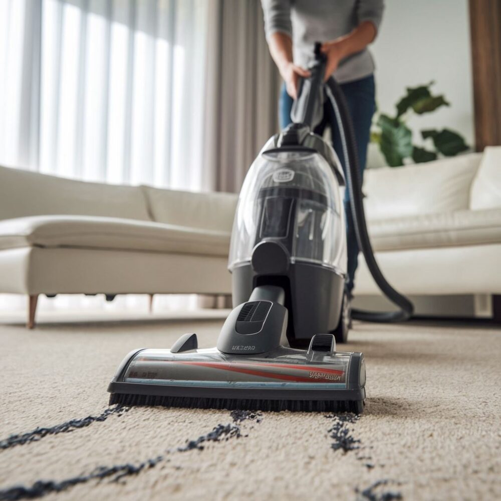 zbiornik wody w odkurzaczu piorącym